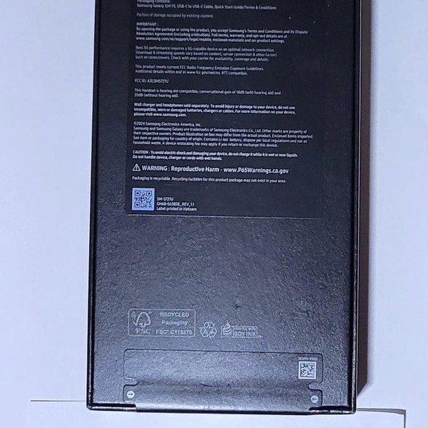 Samsung Galaxy S24 FE - Verizon, Graphite, 128 GB, SM-S721U