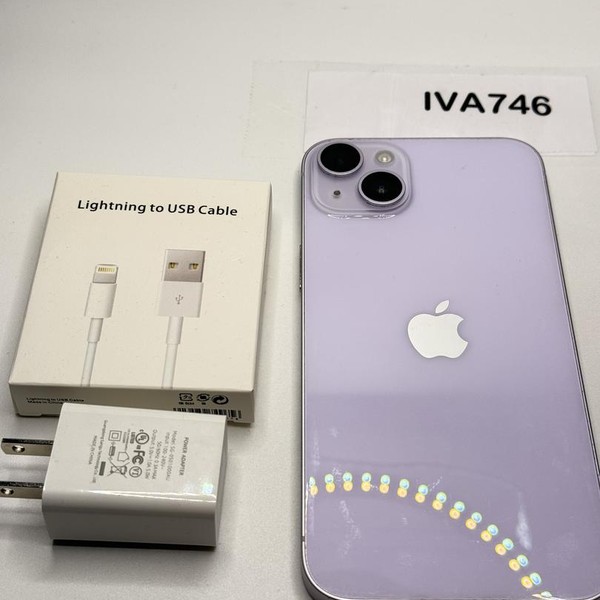 Apple iPhone 14 Plus - Unlocked, 128 GB, Purple, A2632