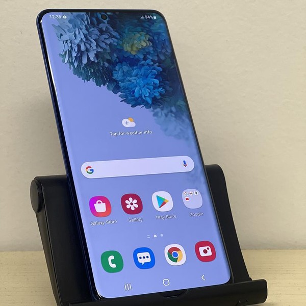 Samsung Galaxy S20 Plus 5G - Verizon, 128 GB, Cloud Blue, 12 GB, SM-G986U