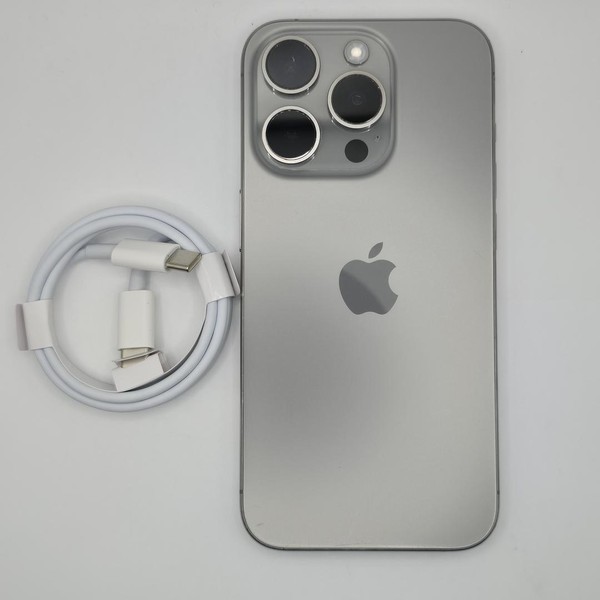 Apple iPhone 15 Pro - Unlocked, 128 GB, Natural, A2848