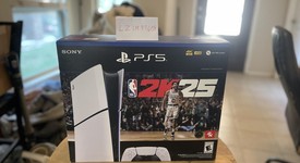 New
													PlayStation 5 Slim Digital Edition (2023) - White, 1 TB, photo 1 of 3
