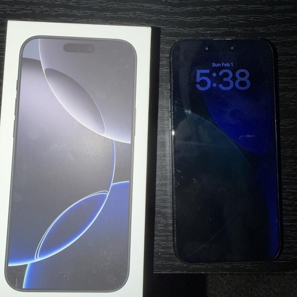 Apple iPhone 16 Pro Max - AT&T, 256 GB, Black, A3084