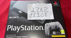 New
													PlayStation 5 Slim Digital Edition (2023) - Gray, 1 TB, 30th Anniversary, photo 3 of 4