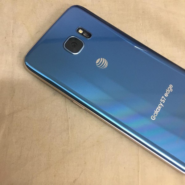 Samsung Galaxy S7 Edge - AT&T, 32 GB, Blue, SM-G935A