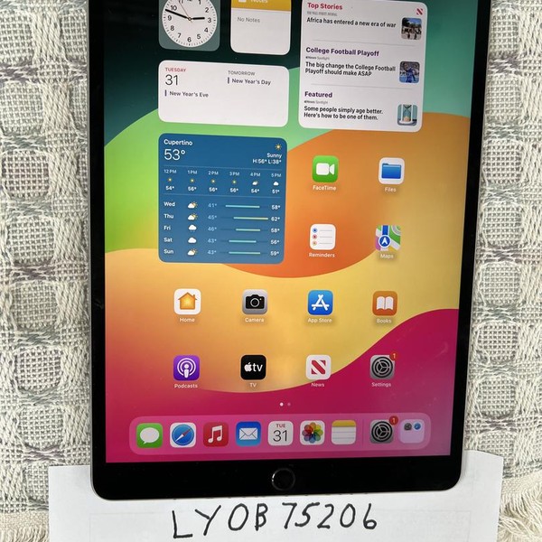 Apple iPad Pro 10.5 inch - Wi-Fi, 64 GB, Silver
