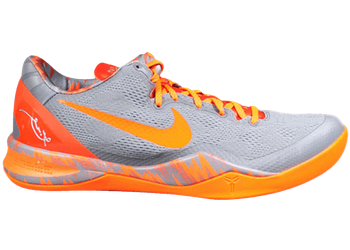 Nike Kobe 8 System Phillippines Grey Team Orange for sale