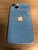 Good Apple iPhone 13 - Unlocked, Blue, 128 GB, A2482