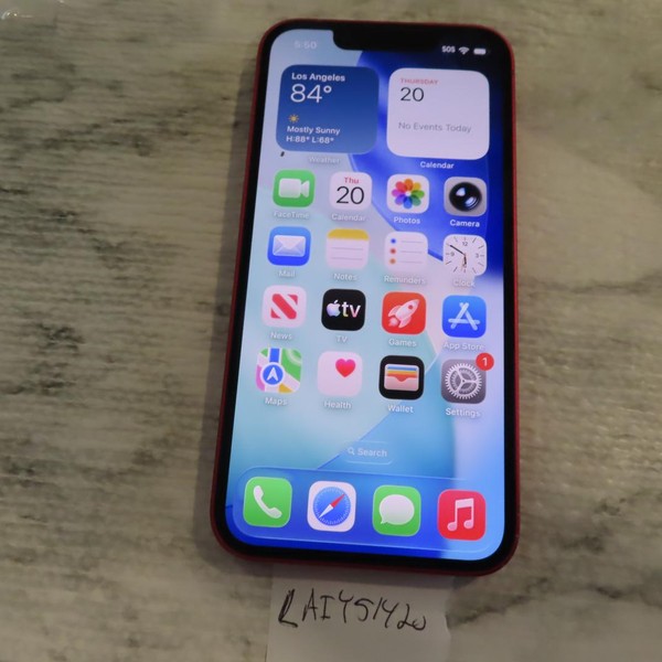 Apple iPhone 13 Mini - Unlocked, 128 GB, Red, A2481