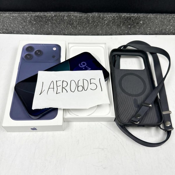 Apple iPhone 17 Pro Max - Unlocked, 512 GB, Deep Blue, A3257