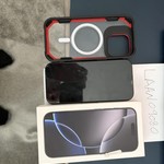 Good Apple iPhone 16 Pro - Unlocked, Black, 128 GB, A3083