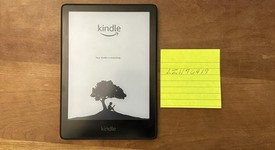 Good
													Amazon Kindle Paperwhite 11th Gen 2021 - Amazon, Black, 8 GB, photo 1 of 4