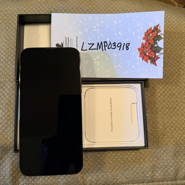 Apple iPhone 13 Pro Max - Unlocked, 128 GB, Graphite, A2484