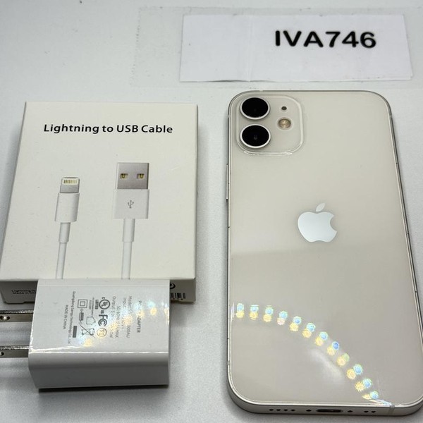 Apple iPhone 12 Mini - Unlocked, 128 GB, White, A2176