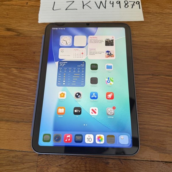 Apple iPad Mini 6th Gen - Wi-Fi, 64 GB, Purple, A2567