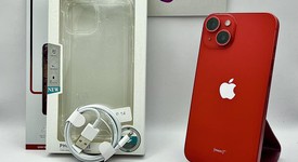 Good
													Apple iPhone 14 - Unlocked, Red, 128 GB, A2649, photo 1 of 5