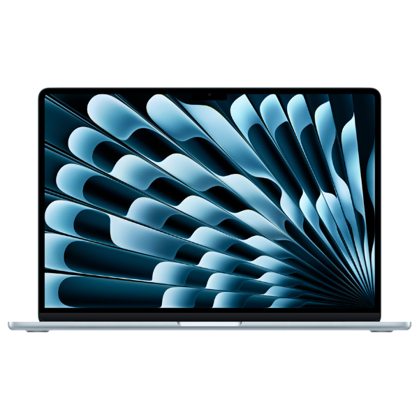 MacBook Air 2025 (M4) - 15 inch - 256 GB, Sky Blue, 16 GB, Apple M4