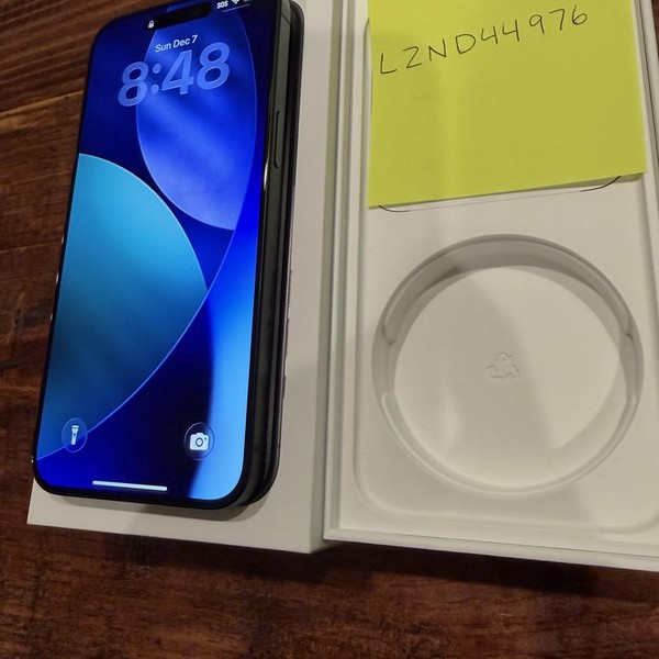 Apple iPhone 15 Pro Max - Unlocked, 256 GB, Black, A2849