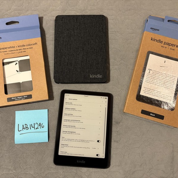 Amazon Kindle Paperwhite 12th Gen 2024 - Amazon, Black