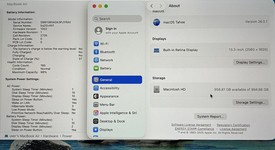 Good
													MacBook Air 2020 - 13" - Apple M1, Gray, 1 TB, 16 GB, photo 3 of 6