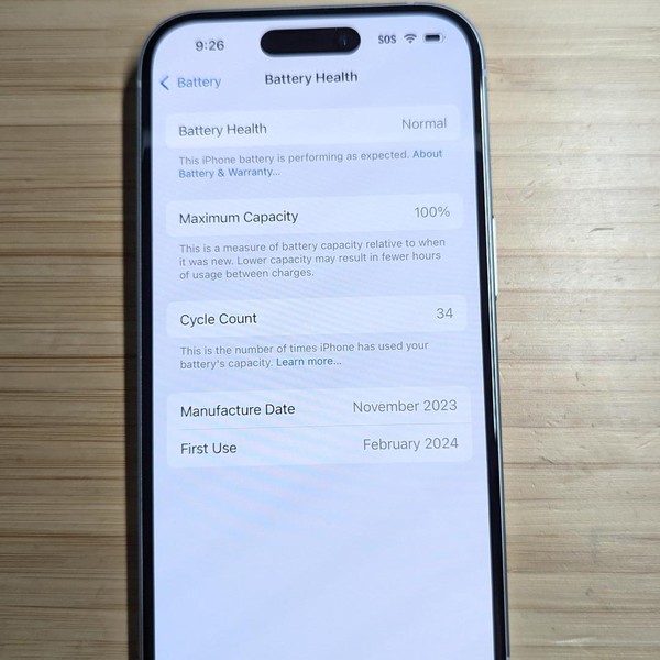 Apple iPhone 15 - Unlocked, 128 GB, Blue, A2846