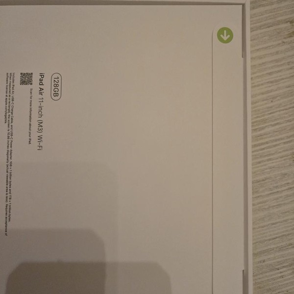 Apple iPad Air 11 inch (M3) 2025 - Wi-Fi, 128 GB, Gray, A3266