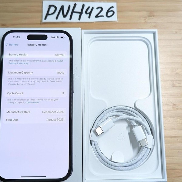 Apple iPhone 15 - Unlocked, 128 GB, Black, A2846