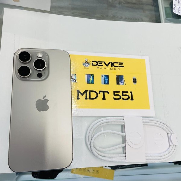 Apple iPhone 16 Pro - Unlocked, 256 GB, Natural, A3083