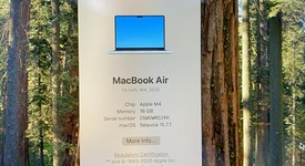 Mint
													MacBook Air 2025 (M4) - 13" - Apple M4, Sky Blue, 256 GB, 16 GB, photo 4 of 14