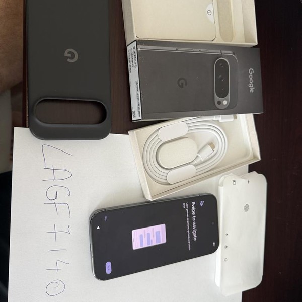 Google Pixel 9 Pro - Unlocked, 256 GB, Obsidian, 16 GB, GR83Y