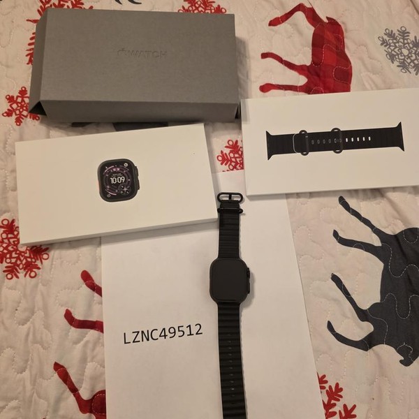 Apple Watch Ultra 3 49mm - Unlocked, Black, A3281