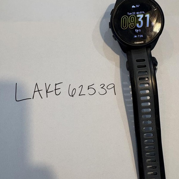Garmin Forerunner 165 - Black, Standard