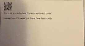 New
													Apple iPhone 17 Pro - Unlocked, Deep Blue, 256 GB, A3256, photo 1 of 4