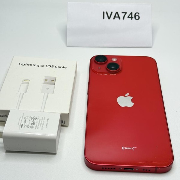 Apple iPhone 14 - Unlocked, 128 GB, Red, A2649