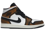  Jordan 1 Mid SE Orange Wear Away