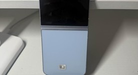 Good
													Samsung Galaxy Z Flip6 - Unlocked, Blue, 256 GB, 12 GB, SM-F741U1, photo 1 of 2