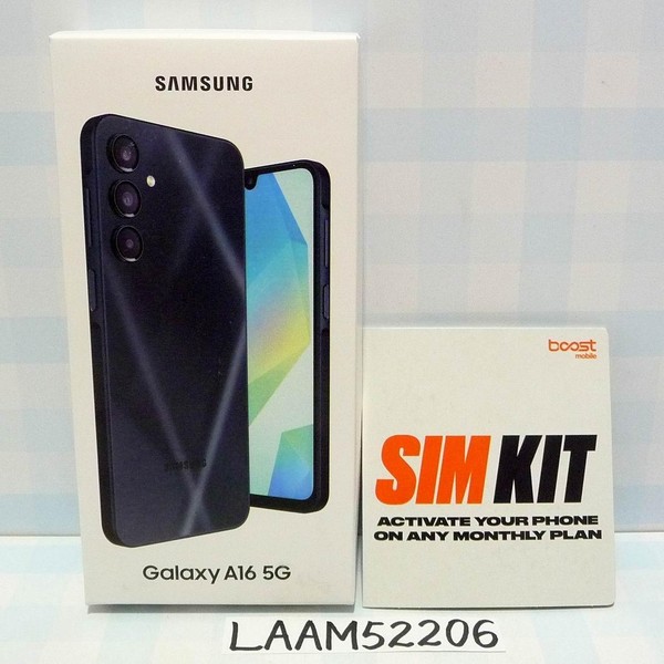 Samsung Galaxy A16 5G - Boost, 128 GB, Blueblack, 4 GB