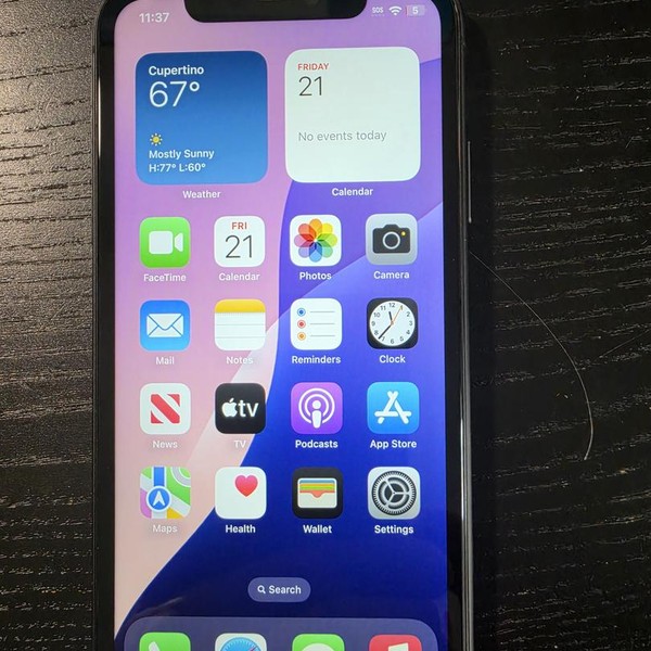 Apple iPhone 11 - Unlocked, 64 GB, Black, A2111