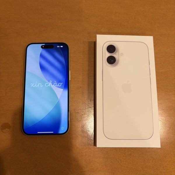 Apple iPhone 16 - Unlocked, White, 128 GB, A3081