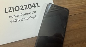 Good
													Apple iPhone Xr - Unlocked, Black, 64 GB, A1984, photo 3 of 4