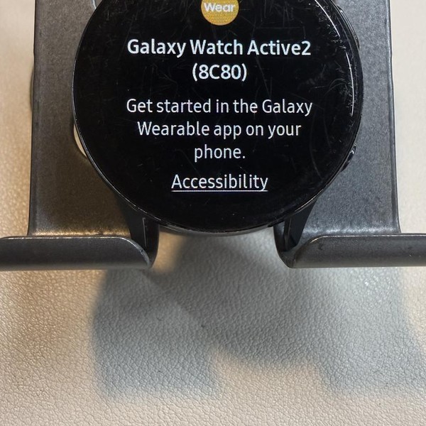 Samsung Galaxy Watch Active2 40mm - Unlocked, Black, Stainless Steel