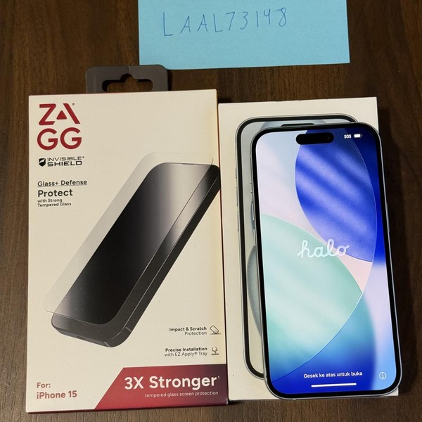 Apple iPhone 15 - Unlocked, 128 GB, Blue, A2846