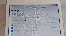 Good
													Apple iPad Air 2 - Unlocked, Silver, 16 GB, photo 2 of 4