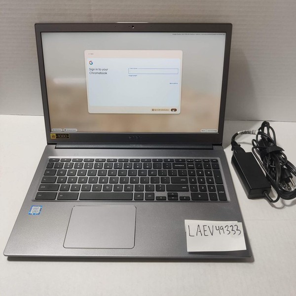 Acer Chromebook 715 - 128 GB, Gray, 4 GB, Intel Core i3