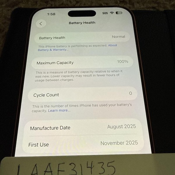 Apple iPhone 17 Pro Max - Unlocked, 256 GB, Cosmic Orange, A3257