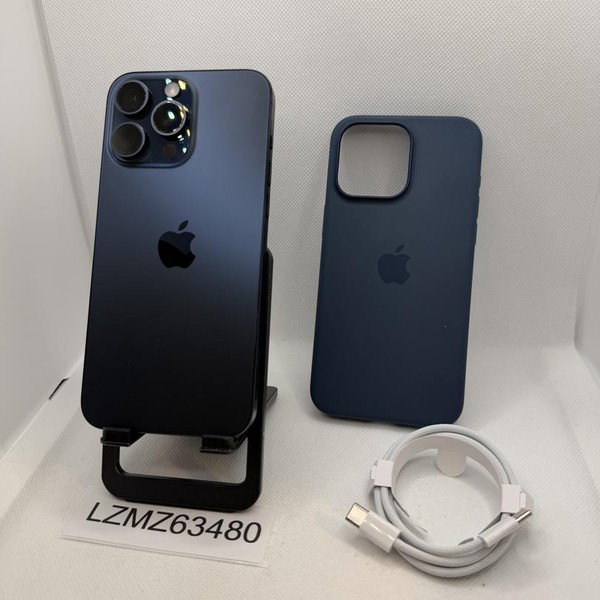 Apple iPhone 15 Pro Max - Unlocked, 256 GB, Blue, A2849