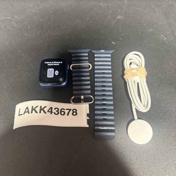 Apple Watch Series 7 45mm - Blue, A2474 - GPS, Aluminum