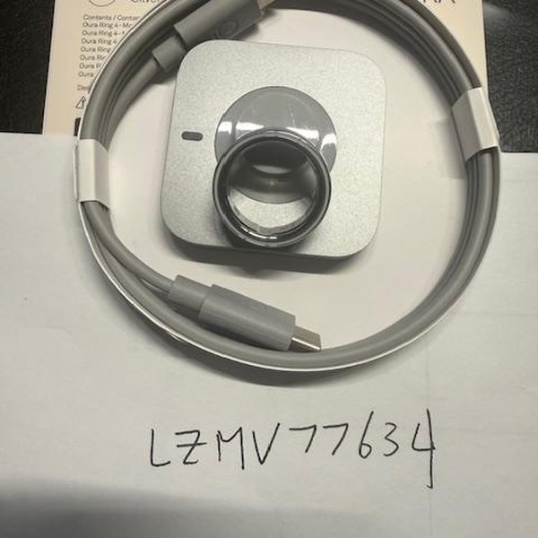 Oura Ring Gen 4 - Silver, Size 11