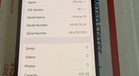 Mint
													Apple iPhone 13 - Unlocked, Midnight, 128 GB, A2482, photo 3 of 14