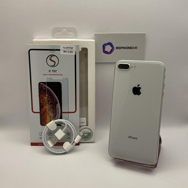 Apple iPhone 8 Plus - Unlocked, 64 GB, Silver, A1864