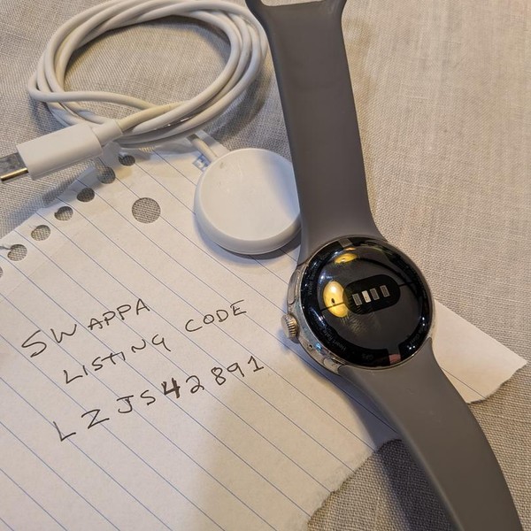 Google Pixel Watch - Wi-Fi, Silver, Wi-Fi